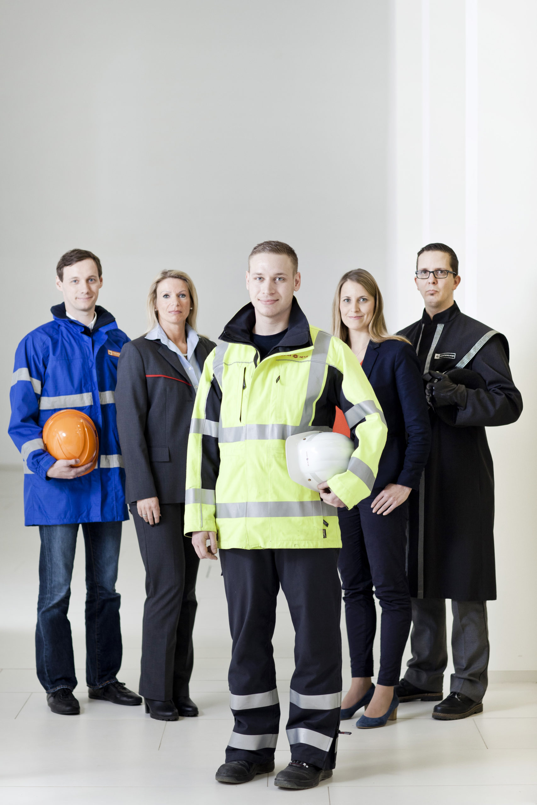 Gruppenbild von MitarbeiterInnen der Wiener Stadtwerke