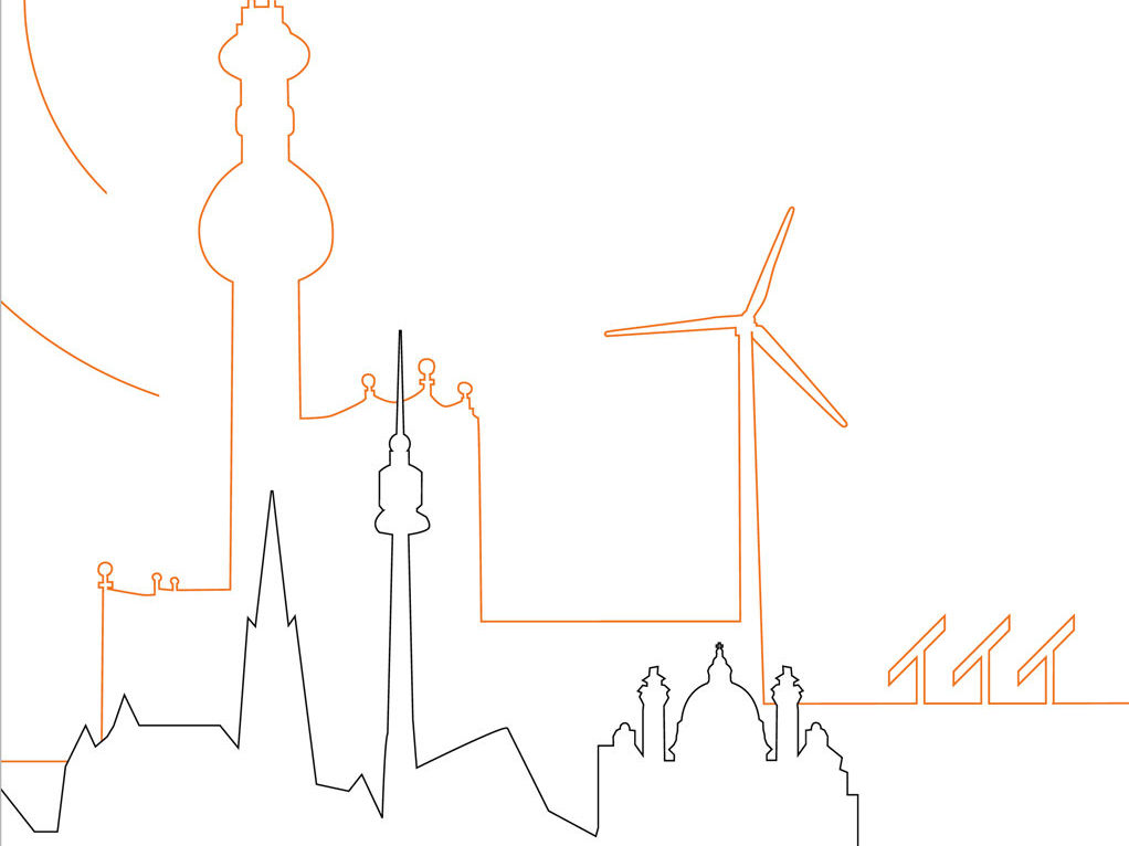 Zeichnung der Spittelau Wien