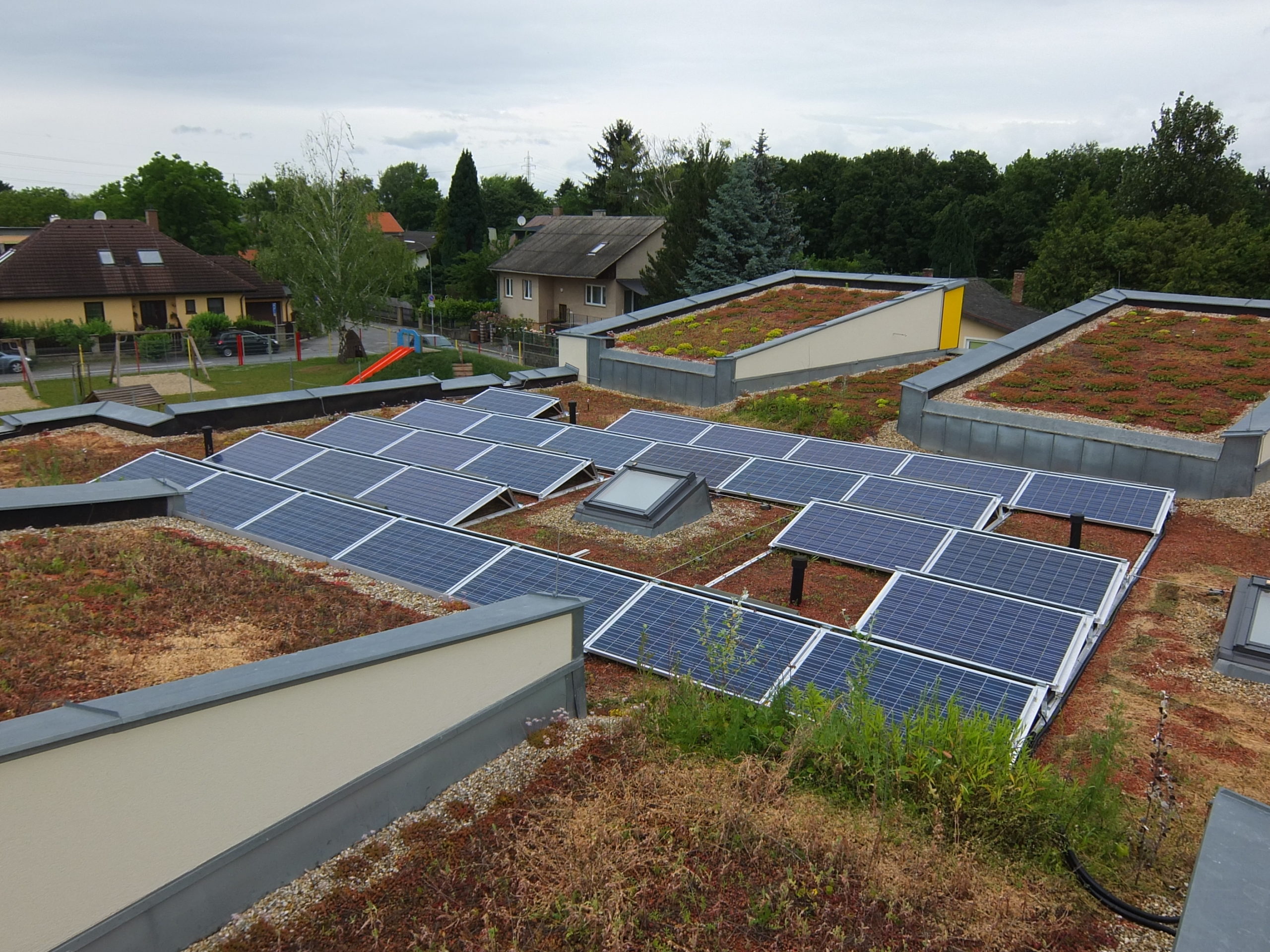 Eine Abbildung des Bürger*innen Solarkraftwerk Bisamberg.