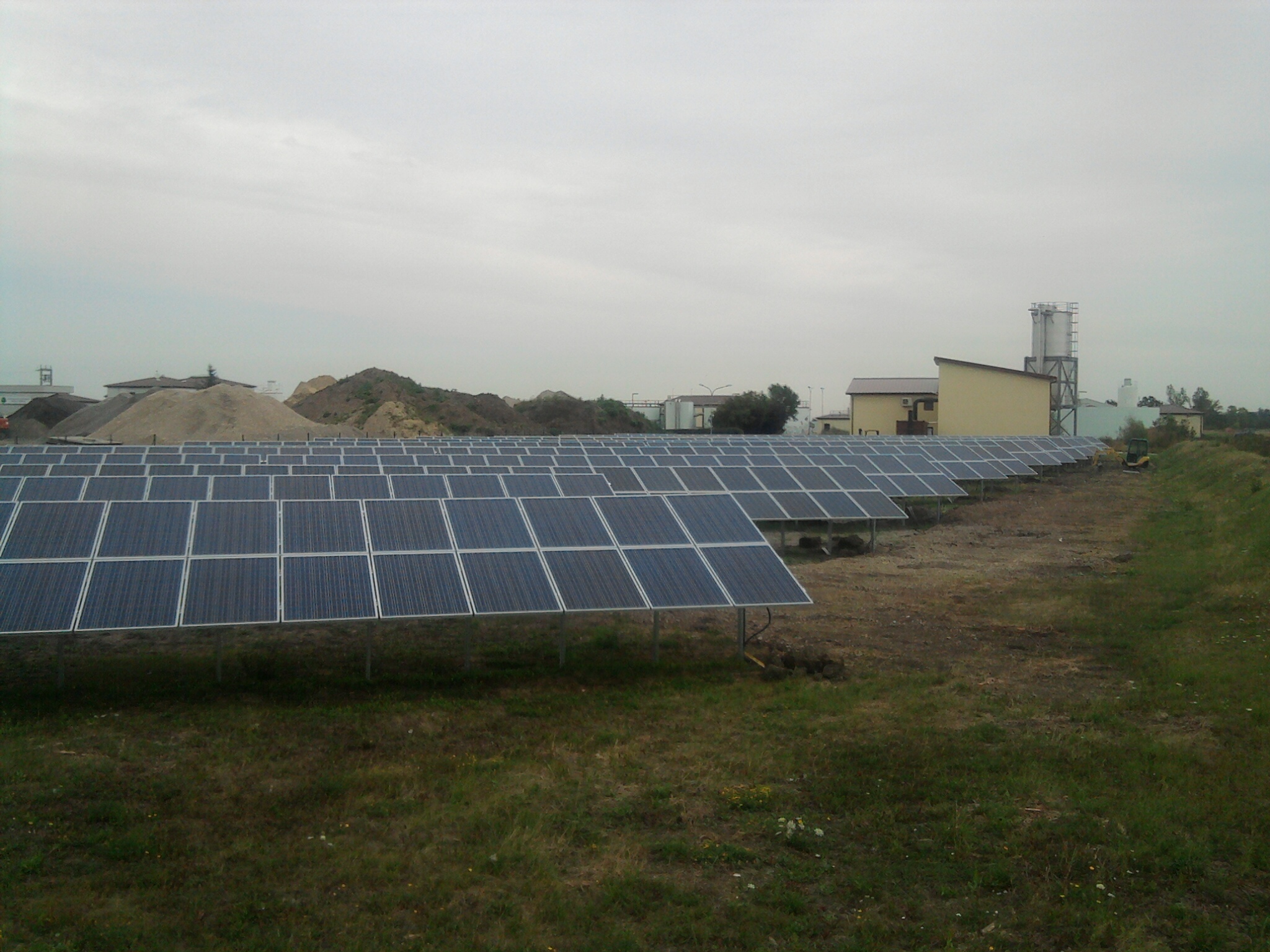 Ein Foto der Photovoltaikpaneele in Trumau-Schönau.