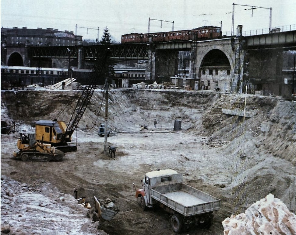 Baustelle Muellverbrennungsanlage Spittelau 1969