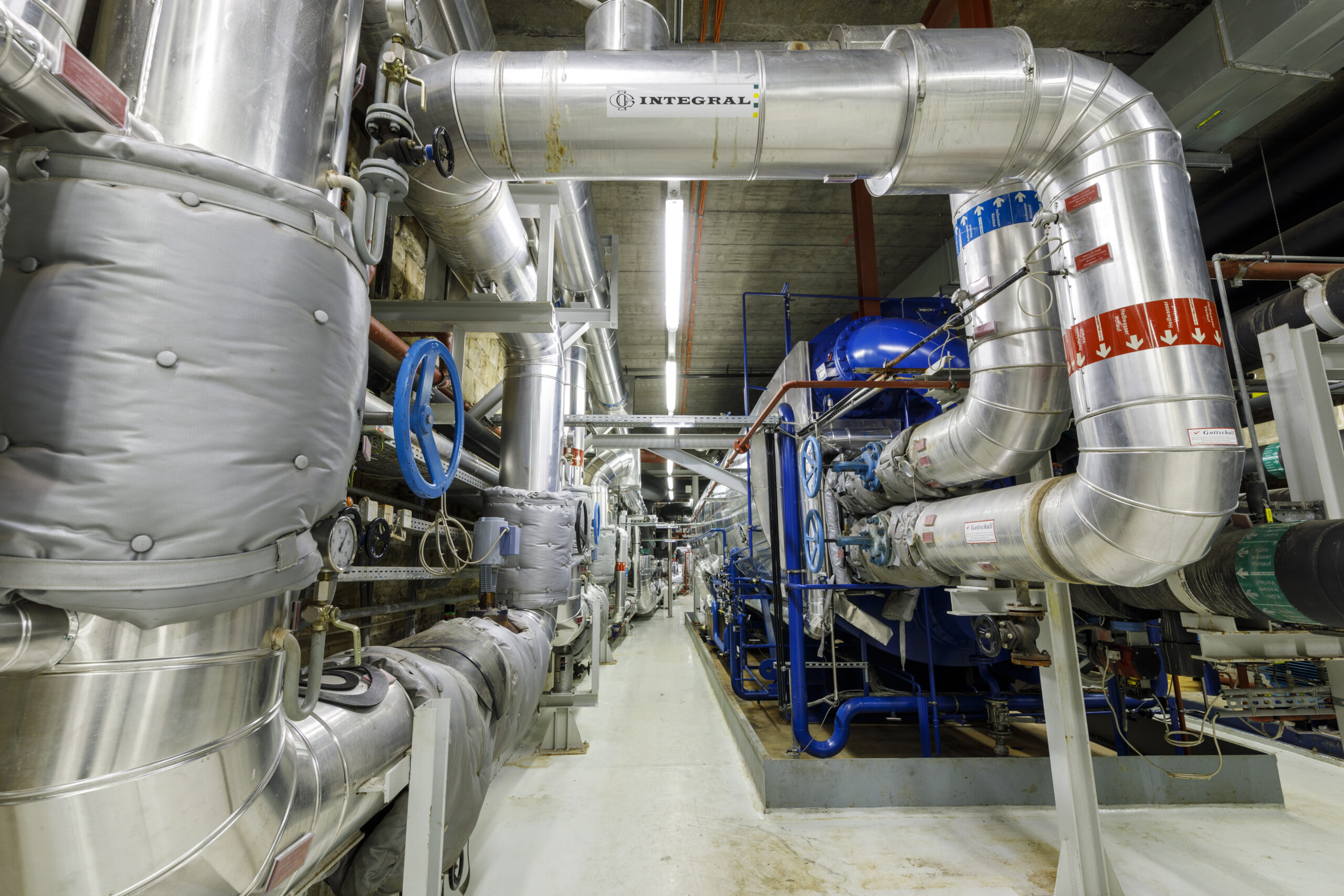 Müllverbrennungsanlage Spittelau Fernkälte innen