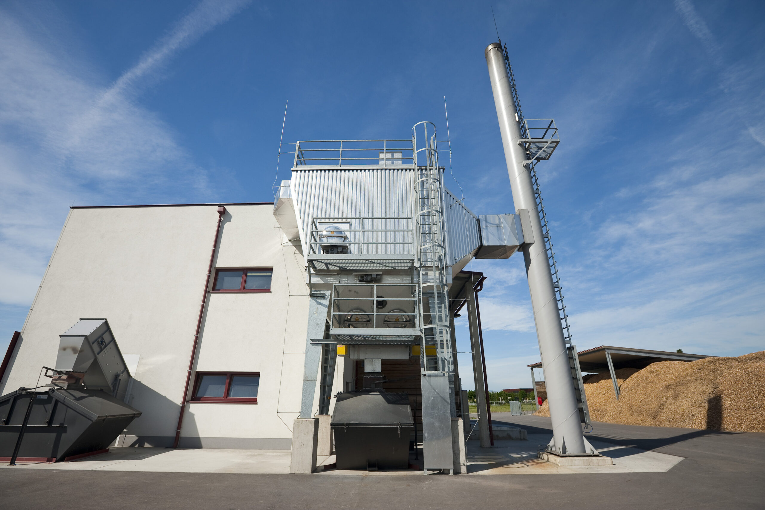 Biomasse Heizwerk Trumau