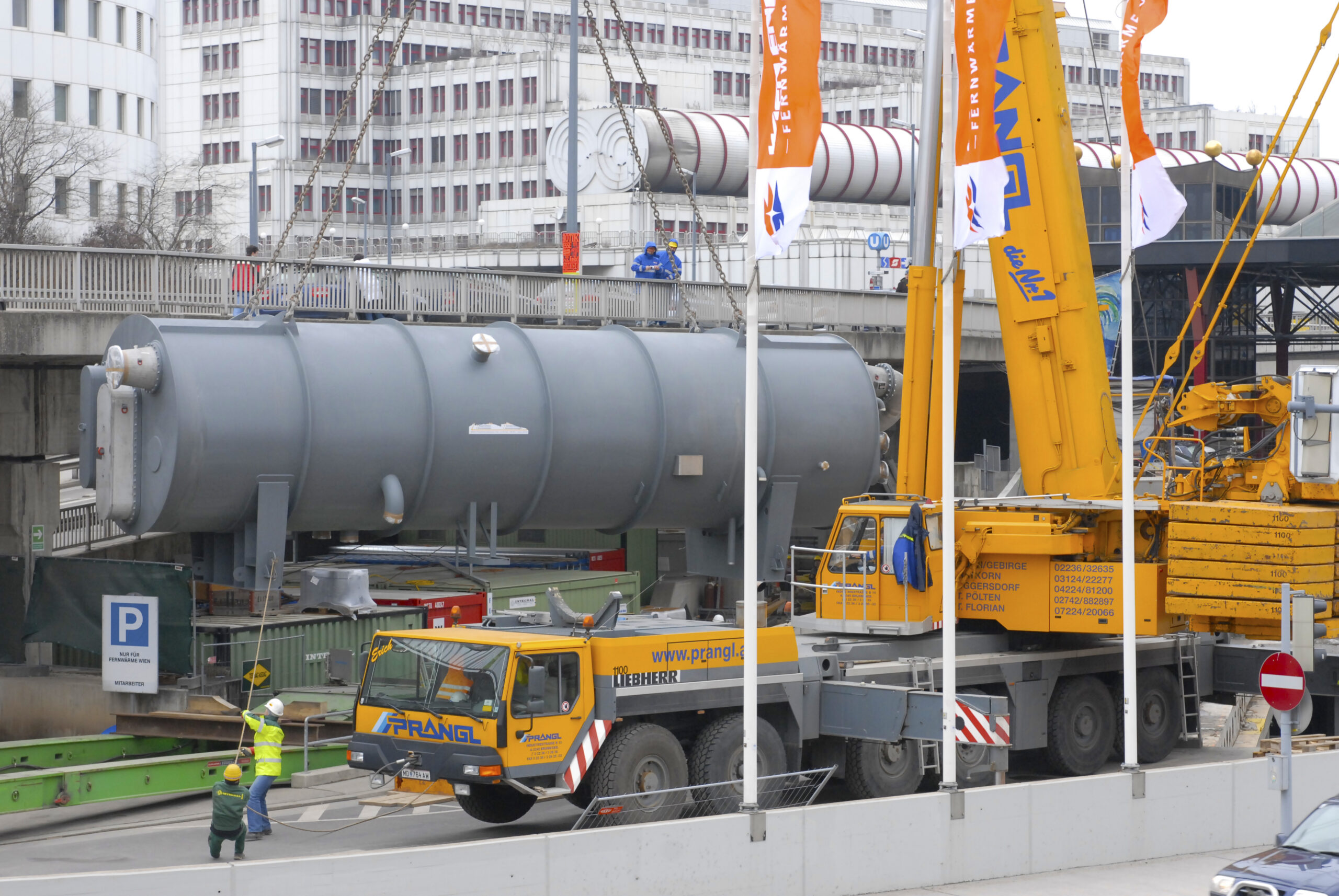 Müllverbrennungsanlage Spittelau Fernkälte Lieferung nah