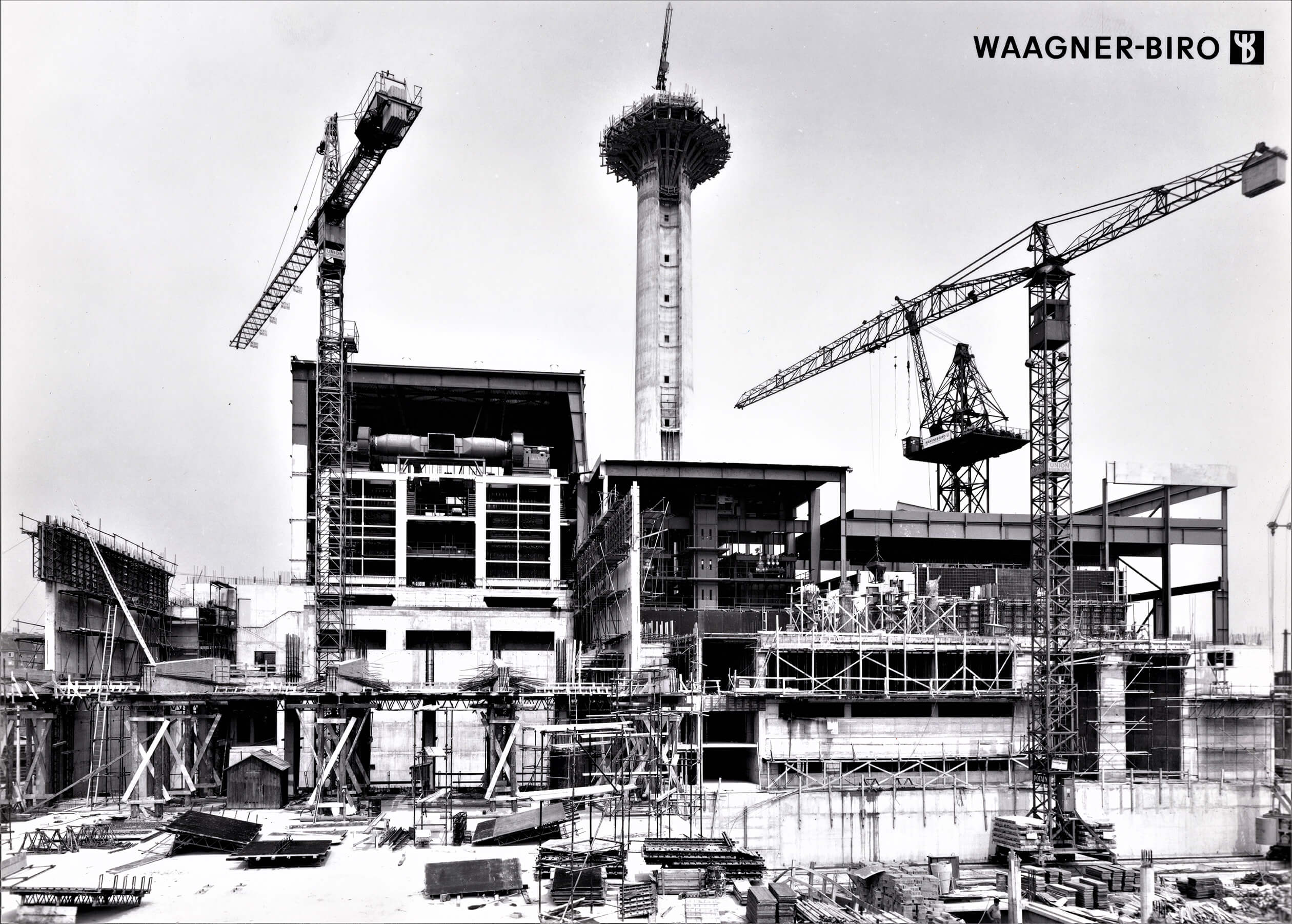 Errichtung der Abfallverwertungsanlage Spittelau