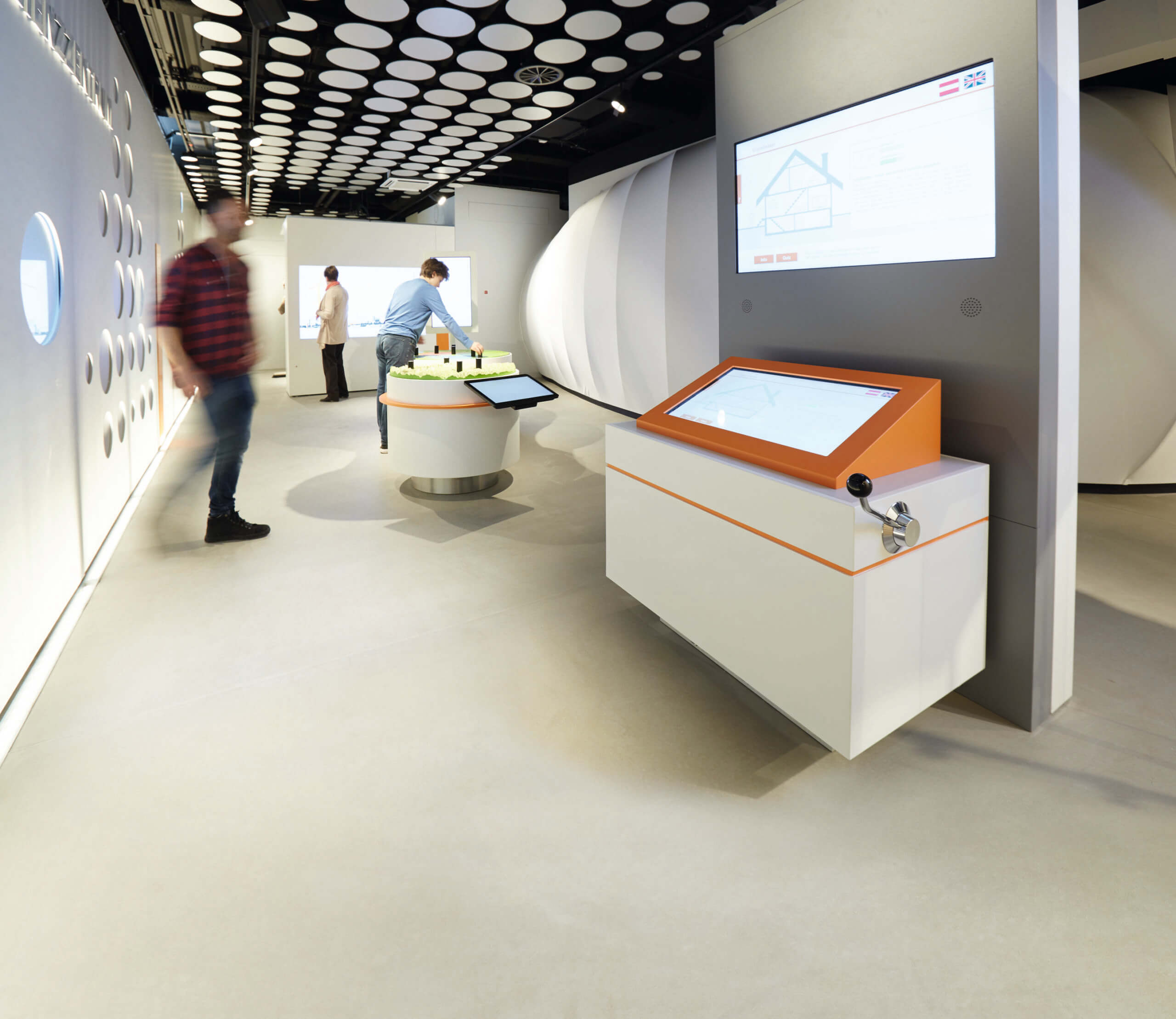 Station Effizienzlabor in der Wien Energie Erlebniswelt