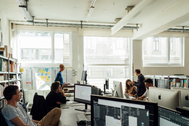 Das buero bauer testet Energiesparen