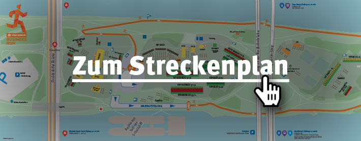 Streckenplan Donauinsel Business Run 2023