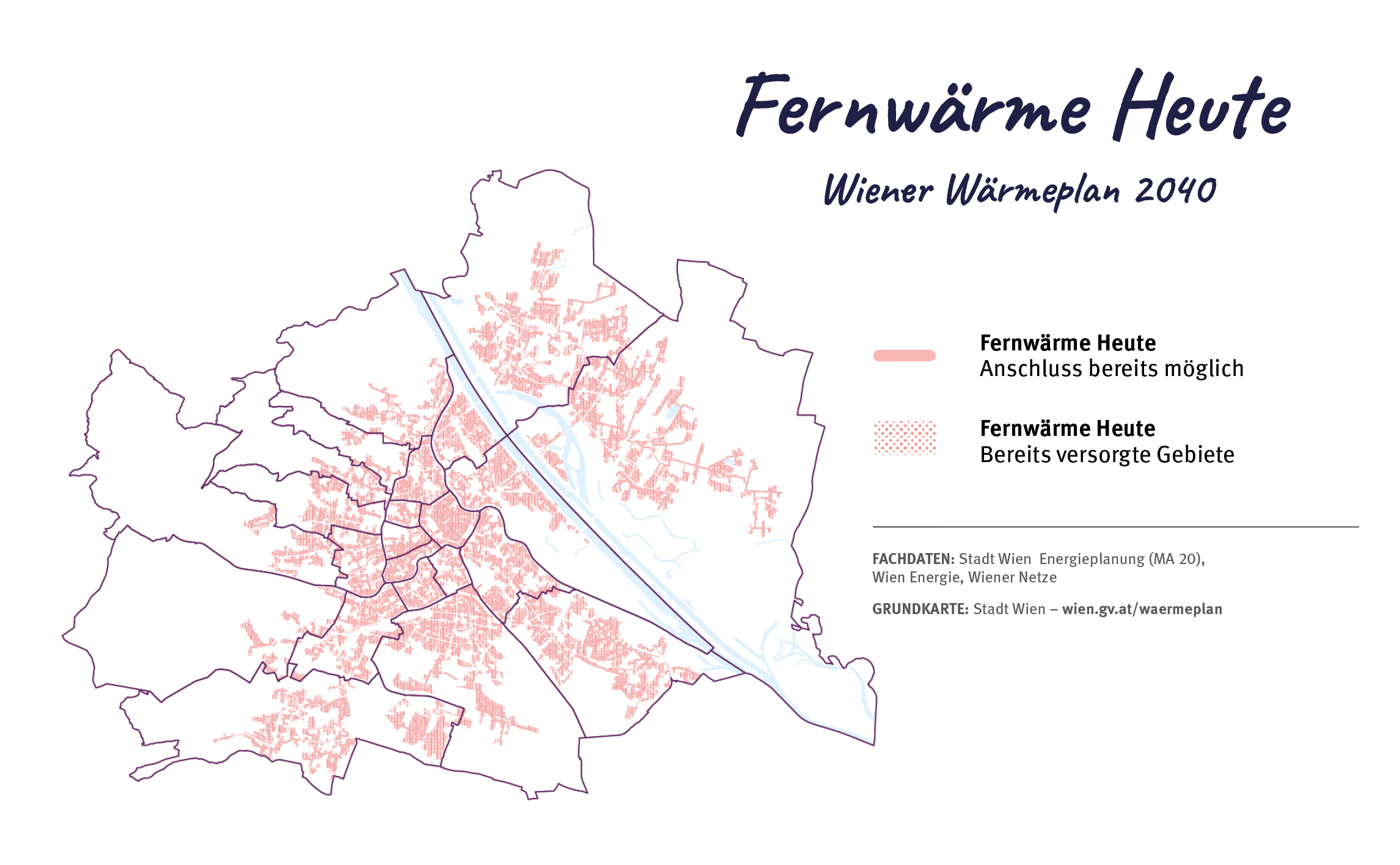 Fernwärme Heute - Wiener Wärmeplan 2040