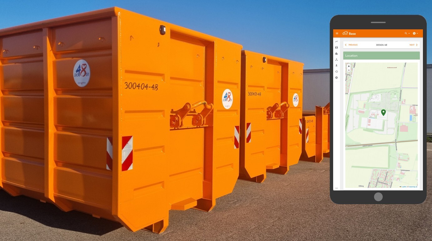 Mulden-Tracking in Echtzeit via App