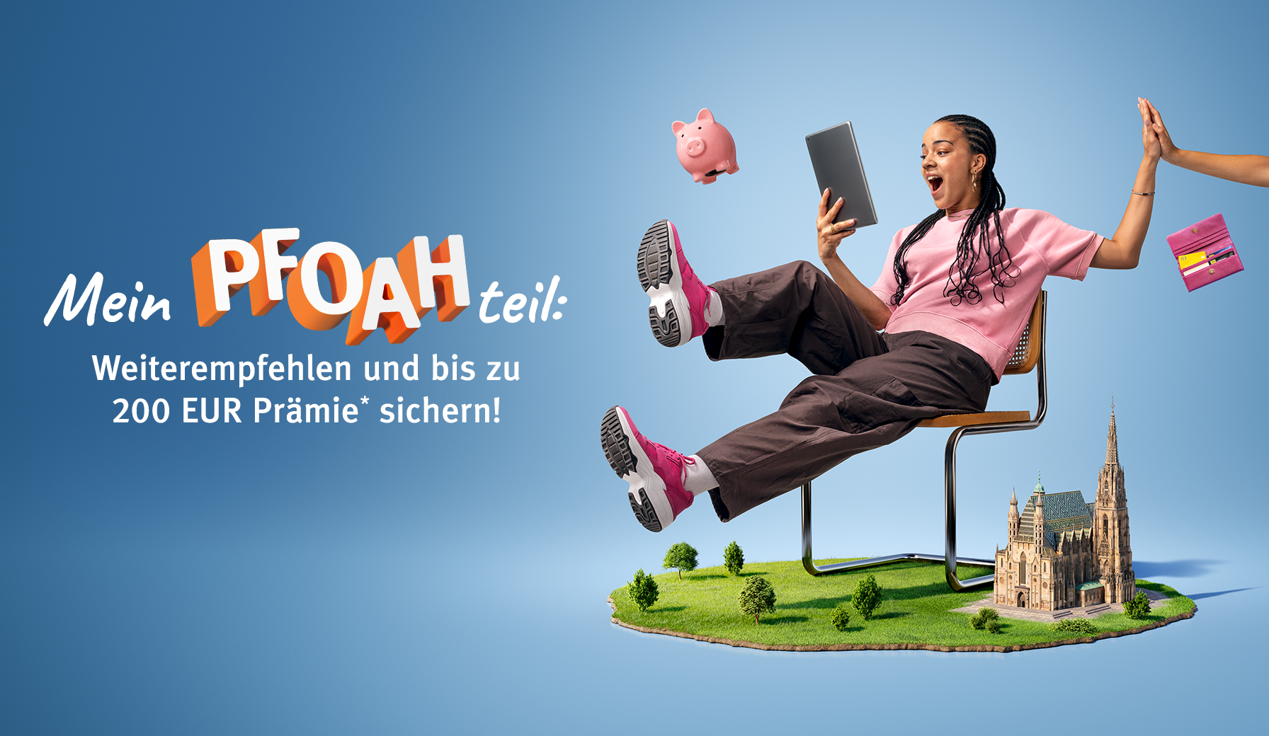 Weiterempfehlungsprogramm von Wien Energie - sichern Sie sich bis zu 200 Euro Prämie